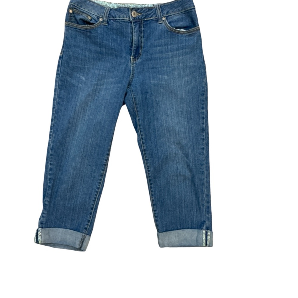 Faded Glory Women's Ankle Jeans in Classic Blue